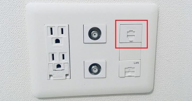 モジュラージャックの画像
